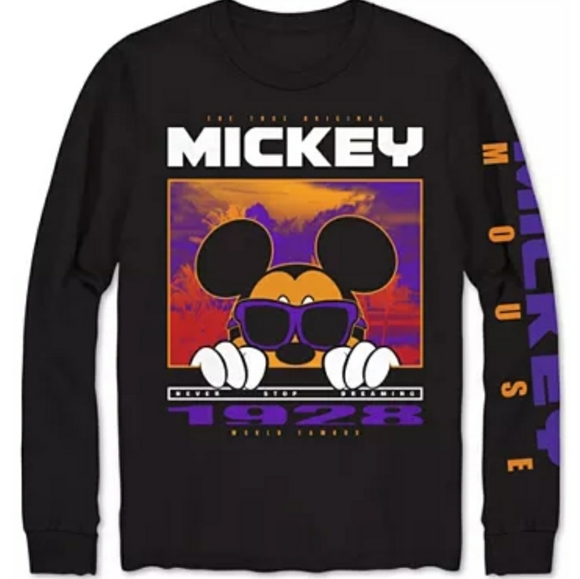 Disney Other - Mickey Mouse Dreaming Men's Graphic T-Shirt